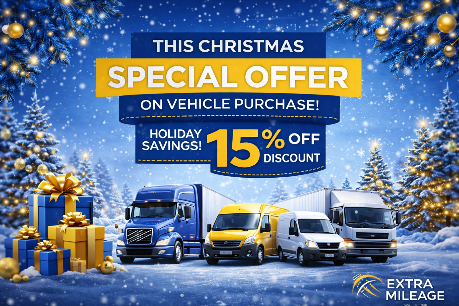 Extra milleage Logistics promo